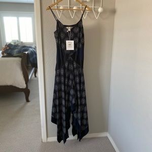 Navy and Black DVF cocktail dress- NEVER WORN